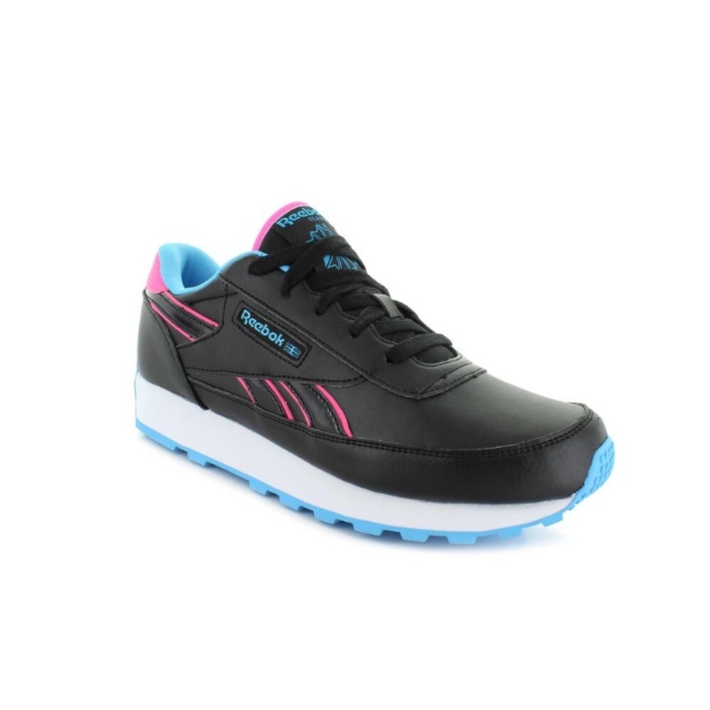 NWT Reebok Classic Renaissance in Black/Pink - Size 8W